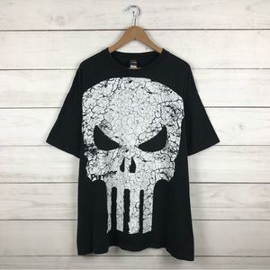 Vintage The Punisher Marvel Mad Engine T-Shirt